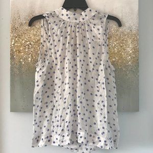 🇺🇸 Cloth & Stone Polka Dot Halter Blouse (NWT)